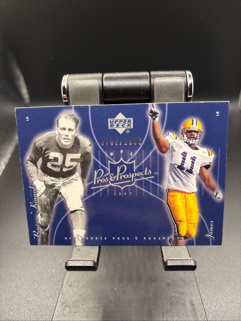 2003 UD Pros & Prospects /1800 Bruiser Kinard/Bradie James